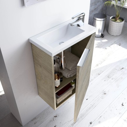 Mueble baño con espejo