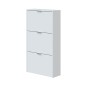 Zapatero 3 puertas abatible blanco
