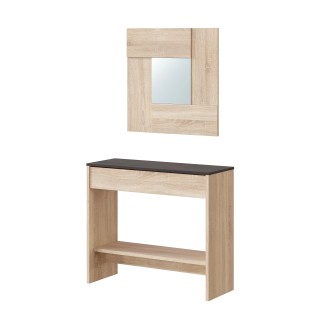 Mueble de Entrada Recibidor Consola con Espejo